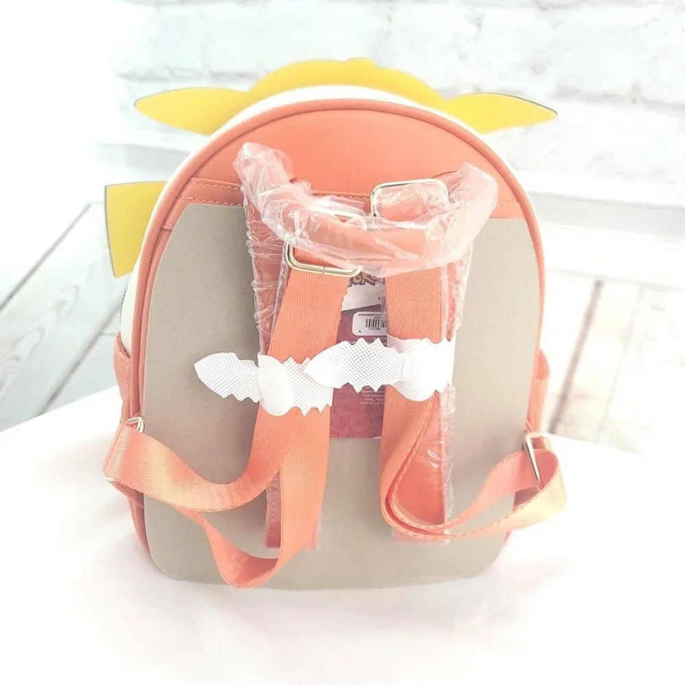 Pokémon Pumpkin Pikachu Halloween Multicolor Quilted Backpack Card Holder
